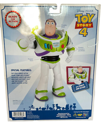 Disney Pixar Toy Story Buzz Lightyear with Karate Chop 12