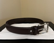 Genuine leather Italian style brown belt M 34-36