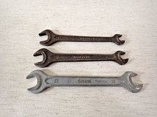 Vintage set of 3 made in West Germany Double Open End metric  Wrenches