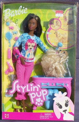 barbie stylin pup