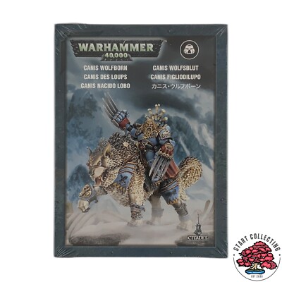 Warhammer 40K Space Wolves Canis Wolfborn Wolfsblut Metall OVP NEU 53-09