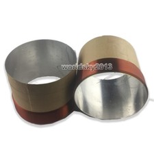 2x 75.5mm 8ohm 8  ASV Speaker Bass Voice Coil Woofer Sound Drive Repair 4-Layer