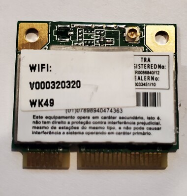 V000320320 GENUINE ORIGINAL TOSHIBA WIRELESS CARD SATELLITE C55-A5100  (CB73)