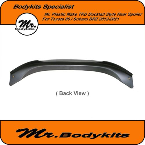 Mr. Solid Quality Made TRD Ducktail Spoiler Wing For Toyota 86/ Subaru BRZ 12-21 - Picture 6 of 11