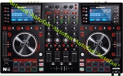 Numark NVII supports Serato with screen DJ controller and disc player