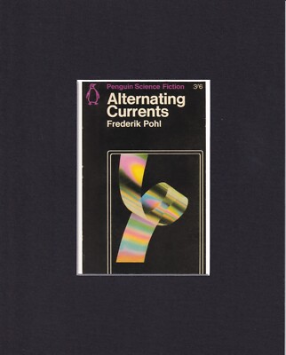8X10'' Matted Print Art Sci-Fi Book Cover: Frederik Pohl, Alternating Currents