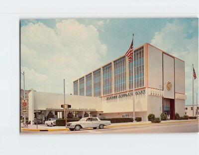 #ad Postcard Manatee National Bank Bradenton Florida USA $4.95