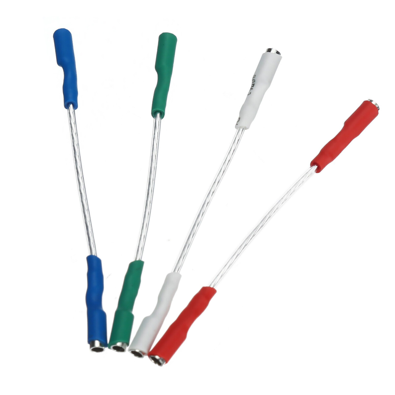 4Pcs 7N OFC Turntable Headshell Wires for Phono Cartridge Cable Replacement
