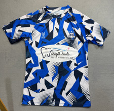 East Hull Rugby FC Home jersey APX blue rugby shirt mens size M 