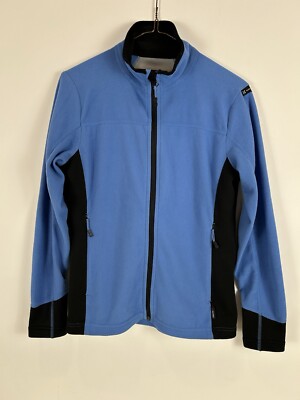 Haglofs Women's Blue Polartec Fleece Jacket Size 40 Medium