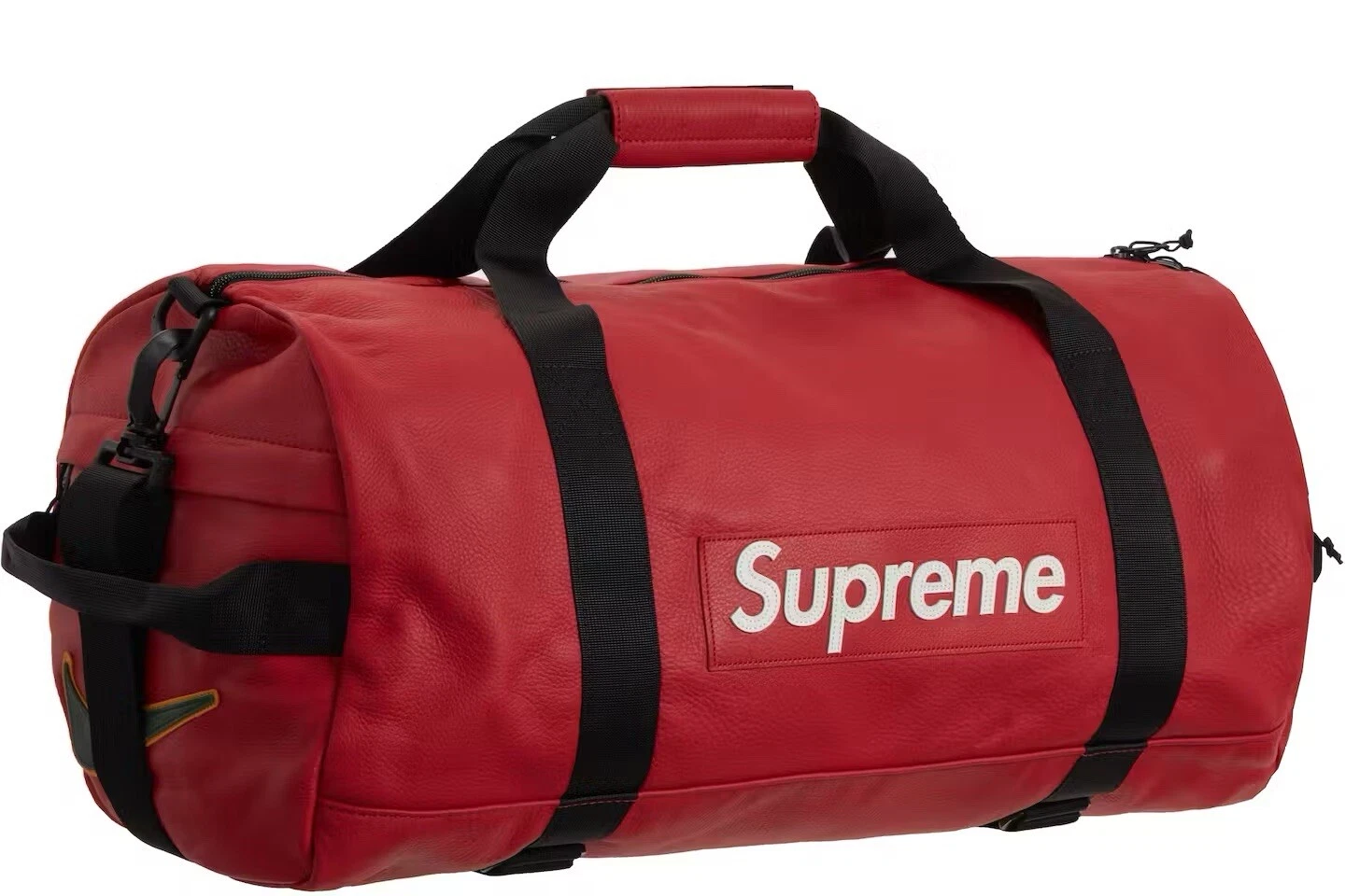 TOUT NEUF sac de sport en cuir Supreme®/Nike® rouge