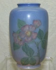 Vintage 1939 Rookwood Artist Signed Shirayamadani 6" Floral Vase Art Pottery
