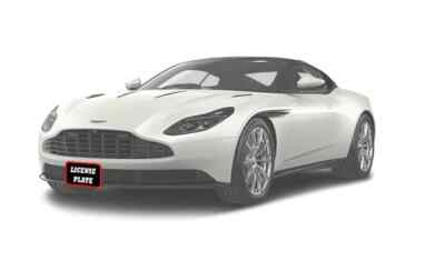 Quick Release Front License Plate Holder Bracket for 2017-2019 Aston Martin DB11