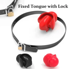 2024 New Silicone Open Mouth Gag Tongue Fix Fetish Dilator Ball Oral for Couple