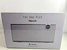 BRAND NEW Klipsch THE-ONE-PLUS-WN Premium Bluetooth Speaker - Walnut