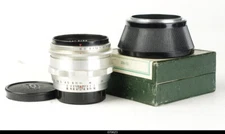 Lens Zeiss Biotar 2/58mm No.4243152 With Shade for Contax S Pentax M42  TM42