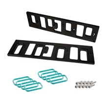 Cbm Ls3 Tall Deck To Standard Deck Ls Block Intake Billet Adapter Kit Blk
