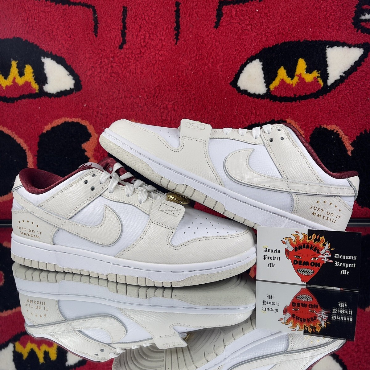 Nike Wmns Dunk Low SE Just Do It MMXXIII Ivory White Sisterhood 