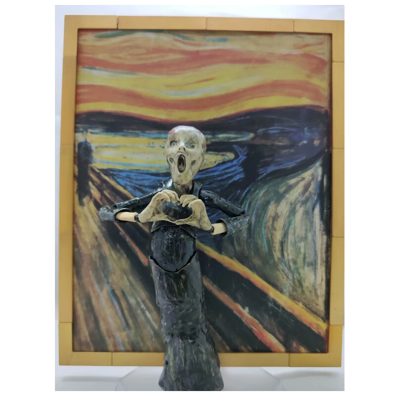 Figurine Freeing Figma SP-086 The Scream – The Table Museum, édition Collection, Neuve