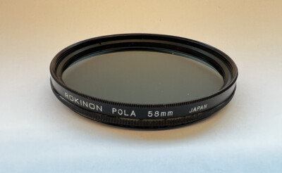 Rokinon C-PL 58mm Polarizer Filter Threaded Made in Japan