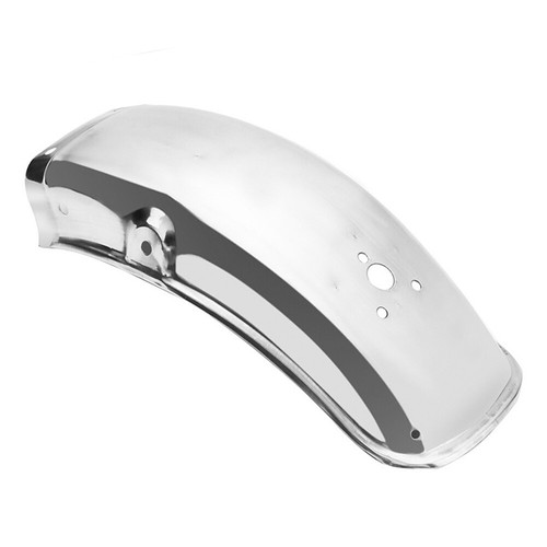 For Suzuki GN125/GN250 Rear Fender Mudguard Stainless Steel Chrome Motorcycle AU - Picture 5 of 8