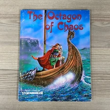 THE OCTAGON OF CHAOS STORMBRINGER ADVENTURE MICHAEL MOORCOCK RPG ROLE-PLAY 1986