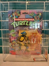 Leonardo  Fan Club Flyer  Soft Head  AFA 70 TMNT 1988 Playmates