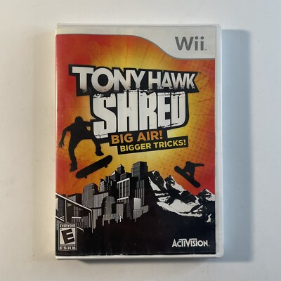 Tony Hawk: Shred (Nintendo Wii, 2010) Big air! Bigger Tricks!