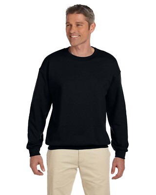 Hanes Adult 9.7 oz. Ultimate Cotton 90/10 Fleece Crew Neck Sweatshirt F260  S-3XL | eBay