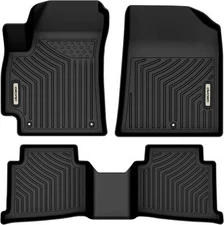 OEDRO 3pcs Floor Mats Liner for 2021-2025 Kia Seltos 3D Molded TPE All-Weather