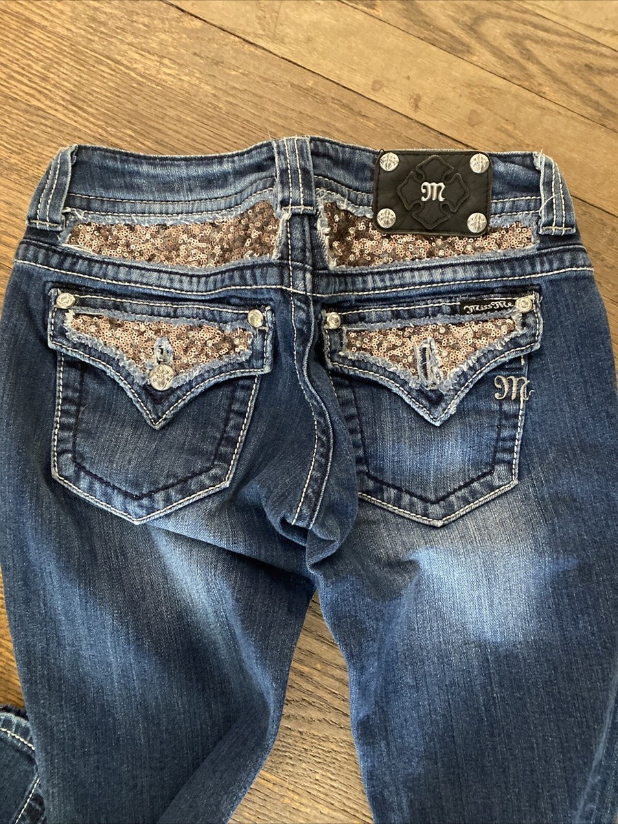 miss me デニム Miss Me Women's Size 28 Jeans Denim JP56195 Skinny Embellished