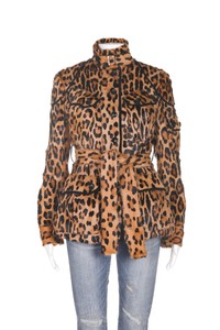 leopard suede jacket
