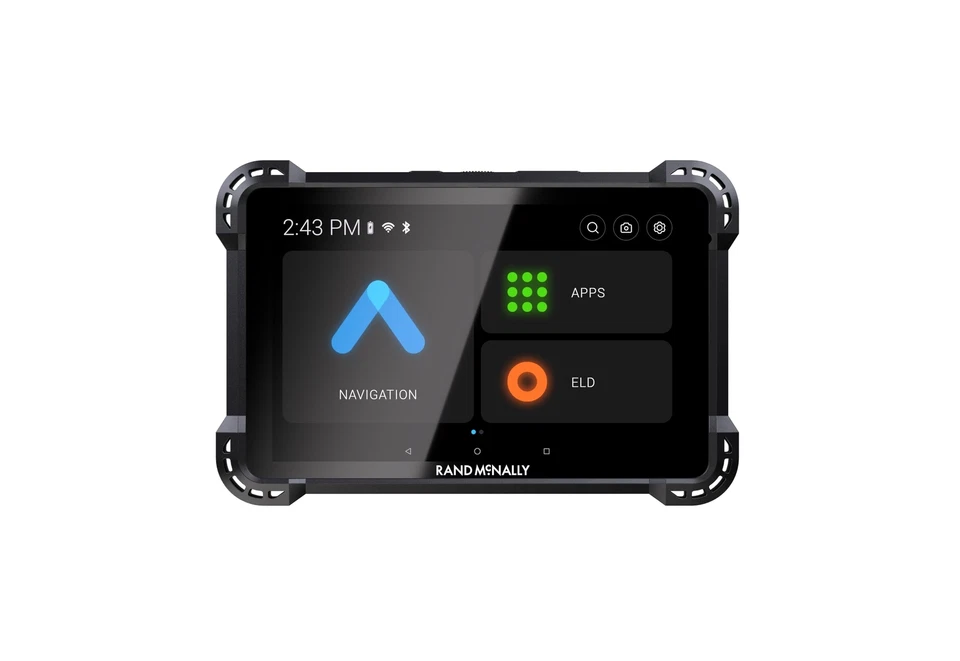 Rand McNally RANDTAB8 Rand Tablet with Rand Navigation GPS with Speed Camera ... - Image 2 of 4