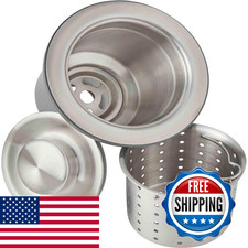 Elkay Lkdd 3-1/2 Drain Fitting Deep Strainer Basket