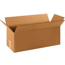 Shipping Boxes 18"L x 6"W x 6"H 25-Pack Long Corrugated Boxes for Moving, Shi...