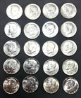 1968 Roll of 20 Silver Kennedy Half Dollars 40% Silver Halves NICE!
