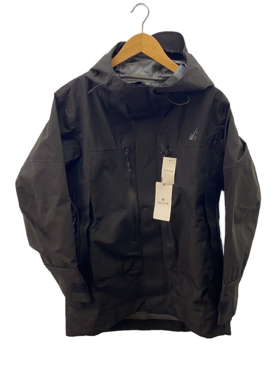 Snow Peak Nylon Jacket 3L Polyester Blk Plain Mm4210-Jk01