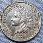 1879 Indian Head Cent 1c AU Details #102095