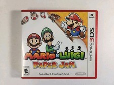 Mario & Luigi Paper Jam Nintendo 3DS CIB NTSC/US