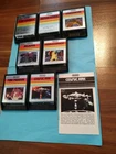 7 Atari 2600 Games Made by Imagic and 1 Original Manual, Tested and Working