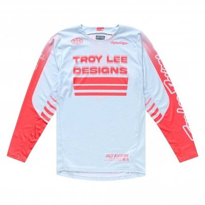 Troy Lee (FA25) MX Trikot - GP Pro Segment - Vapor Grey/Infra Red