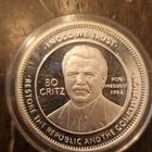 Universaro 1992 Bo Gritz 1 Troy Ounce .999 Fine Silver Round