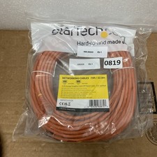 StarTech 75 ft Orange Snagless Cat 6 UTP Patch Cable - ETL Verified