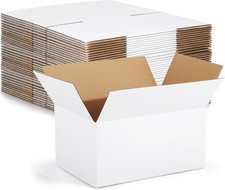 10x7x5-Small-Shipping-Boxes-30-Pack-White-Corrugated-Box-Mailers