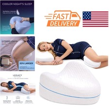 Legacy Leg and Knee Foam Support Pillow for Side Sleepers with Memory Foam
