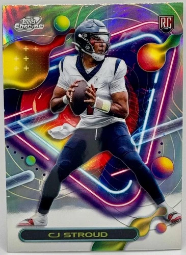 2023 Topps Composite Cosmic Chrome [BASE] C.J. Stroud #252 (RC) NFL Texans