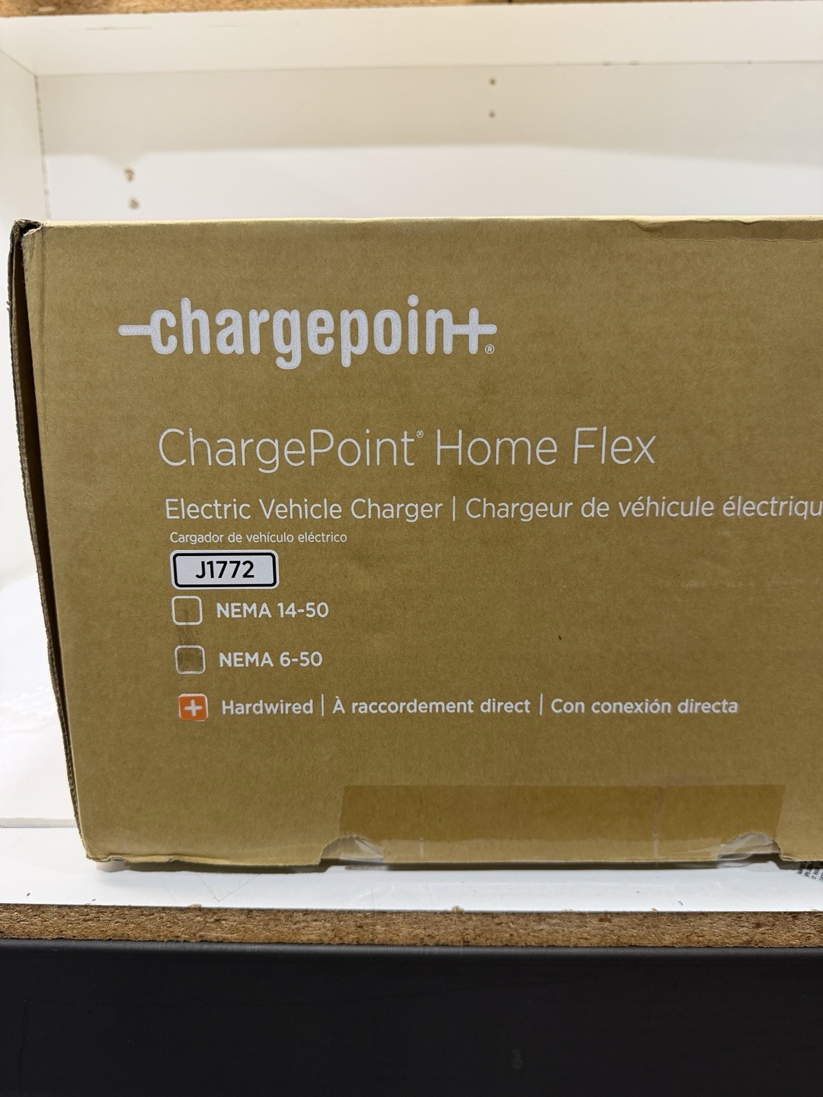 ChargePoint Home Flex CPH50Hardwired L23 NACS K J1772