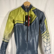 NWT Spyder Men's X-Static 99.9 Silver Performance Racing Suit Switzerland Made