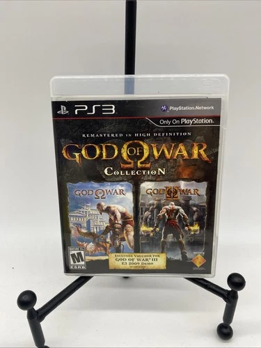 God of War Collection (Sony PlayStation 3, 2009 PS3)-  W/ Manual