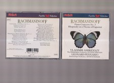 Rachmaninov: Piano Concerto no 3, Rhapsody / Ashkenazy CD W/Case Nice  1225AW